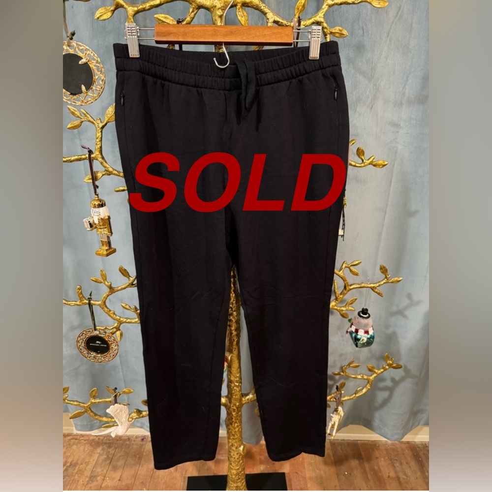 Zegna M black comfort pants